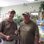 Bob Connell and Johnny Sowell (Mayor of Shirley)