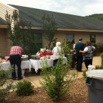 Getting ready for a cook out