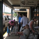 Families enjoy the celebration