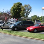 KFFB 106.1 on Location at the Grand Opening of Score and Fairfield Bay Education Center