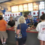 and more folks line up