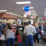 Folks gather for the second drawing