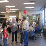 Folks talk about the deals