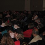 Folks listen to Governor Mike Beebe