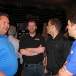 Folks visit during the Expo