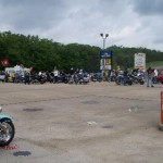 Bikers show up to register for all the prizes