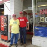 Dave takes time out for a quick picture