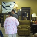 Doors open and folks look for some great deals