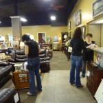 Lots of prizes to sign up for at Factory Return Outlet