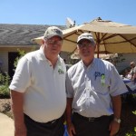 Rich and Dale take time out for a picture