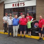 Time for a picture of the staff for Kents Firestone 50th Anniversary April 27, 2012 celebration