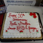 Time for cake after the first cut by Boris Dover