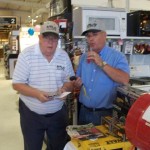 Rich and Dale doing the give away