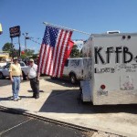 Allen and Rich take time for a picture