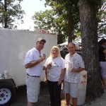 Bob Connell with Arkansas State Senate Candidate Linda Collins-Smith and Rickey Davis