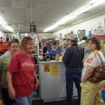 More folks check out the Bread of Life Book Store sale