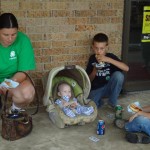 Petit Jean hot dog wrapped in a Sunbeam Bun and Pepsi