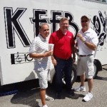 Rickey Davis US Congressman Rick Crawford and Bob Connell talk about the Festival